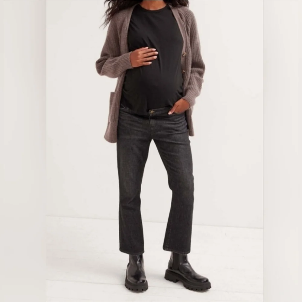 Hatch the Crop Maternity jean in black, 25